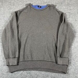 Calvin Klein Sweater Mens Extra Large XL Waffle Knit Pullover Crewneck Y2K Retro